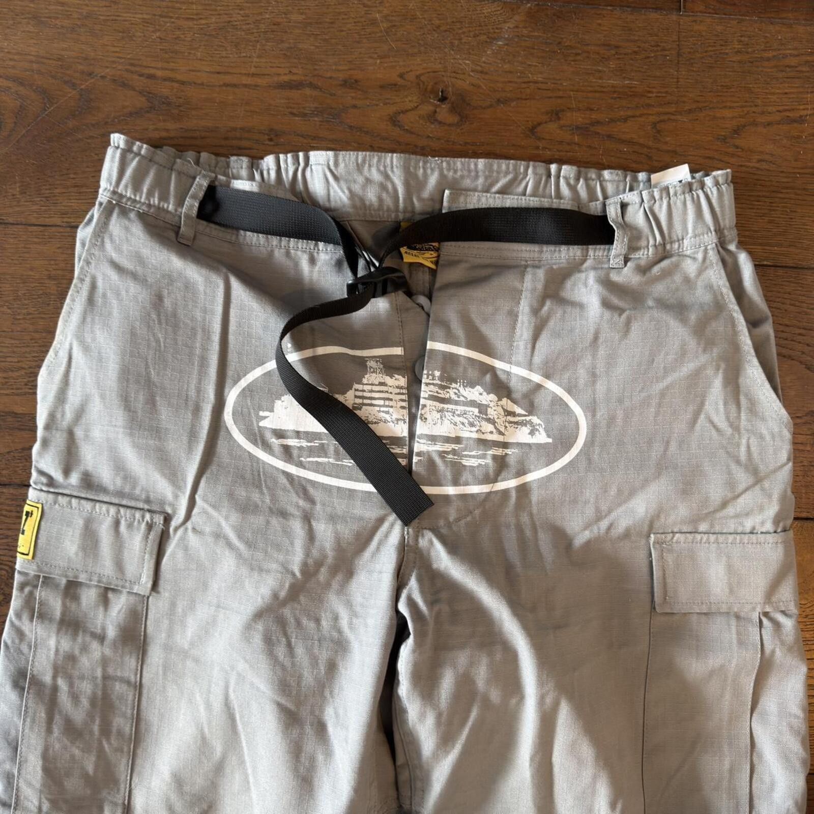 Other Corteiz grey Alcatraz cargo trousers Size US 36 / EU 52 - 2 Thumbnail