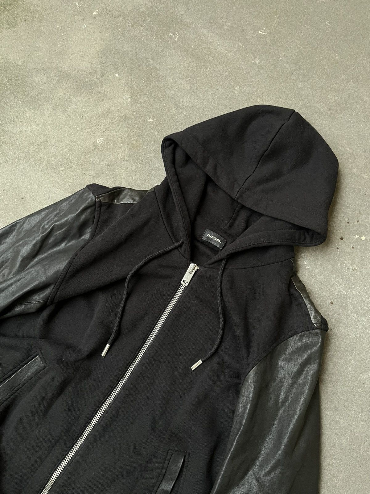 Diesel Diesel FW14 Hybrid Zip Hoodie Size US M / EU 48-50 / 2 - 4 Thumbnail