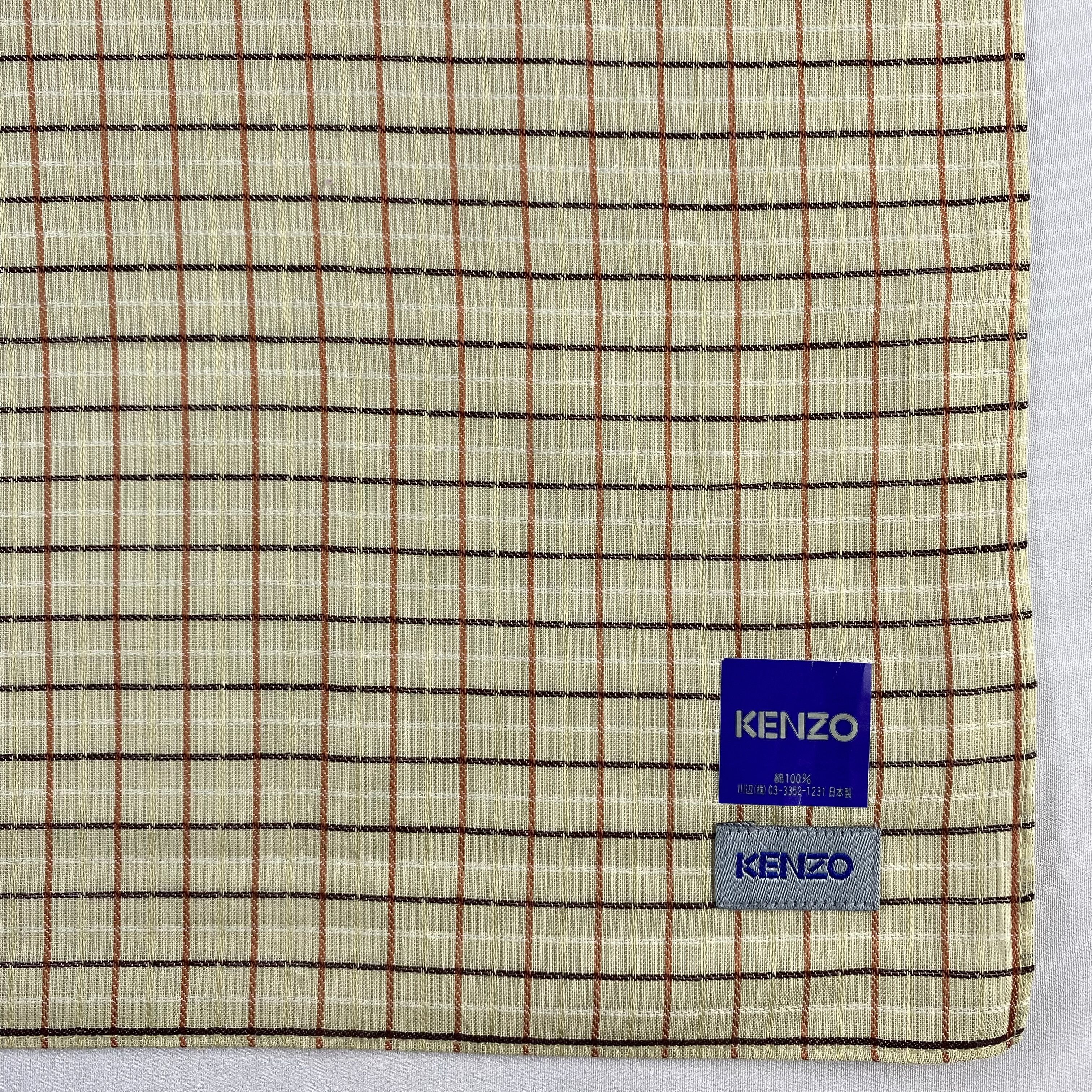 Kenzo × Vintage NWT Kenzo Neckerchief / Bandana / Handkerchief-P561 Size ONE SIZE - 3 Thumbnail
