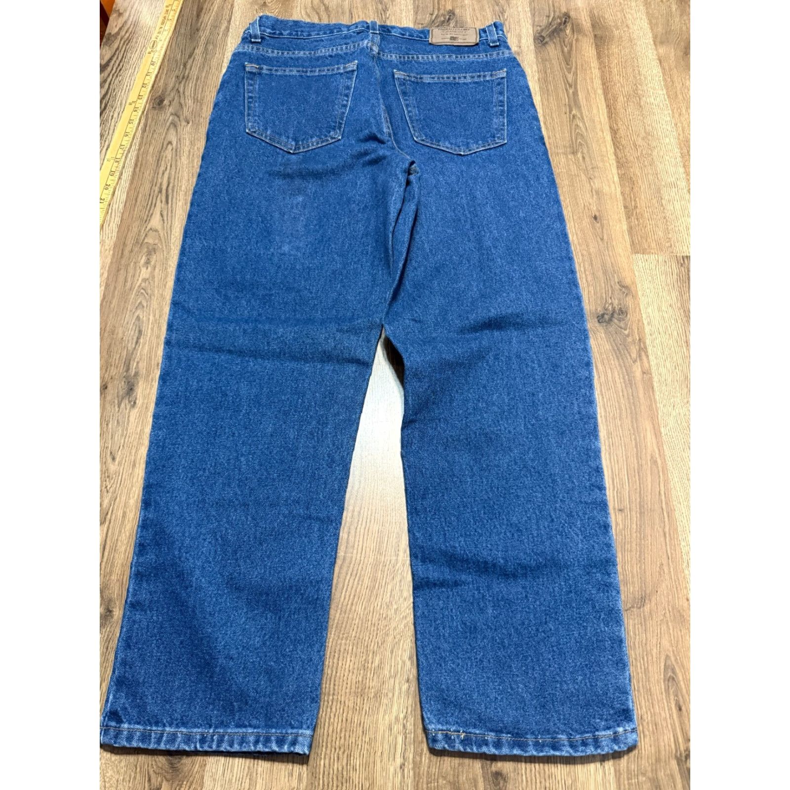 Faded Glory Faded Glory Jeans Men's 34x29 Blue Denim Straight Leg 5-Pocket Pockets Regular Rise Casual Vintage: No N/A Size US 34 / EU 50 - 2 Thumbnail