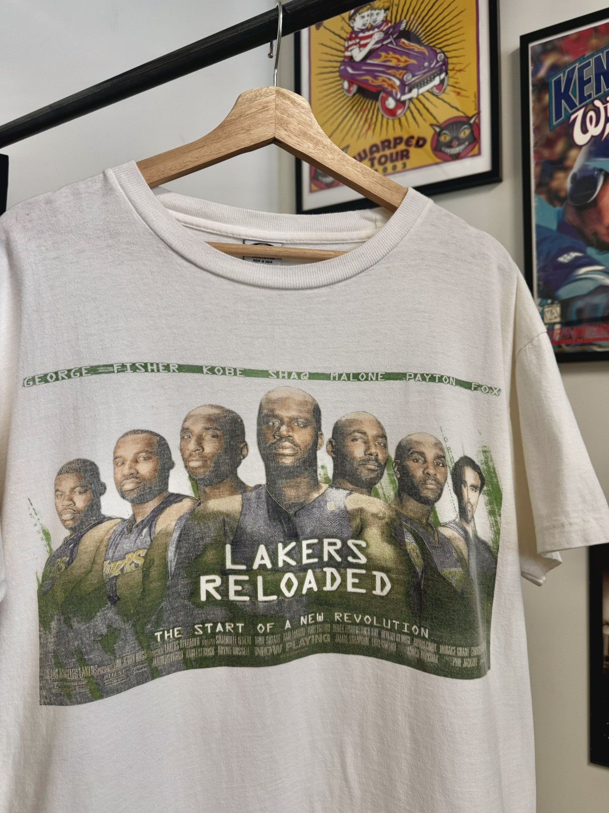 NBA × Vintage Vintage Rare Lakers Reloaded tee Size US L / EU 52-54 / 3 - 2 Thumbnail