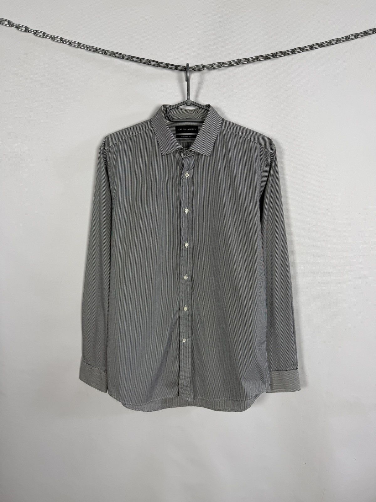 Ralph Lauren Black Label Ralph Lauren Long Sleeve Shirt Button Up Black Label Italy Size US L / EU 52-54 / 3 - 1 Thumbnail