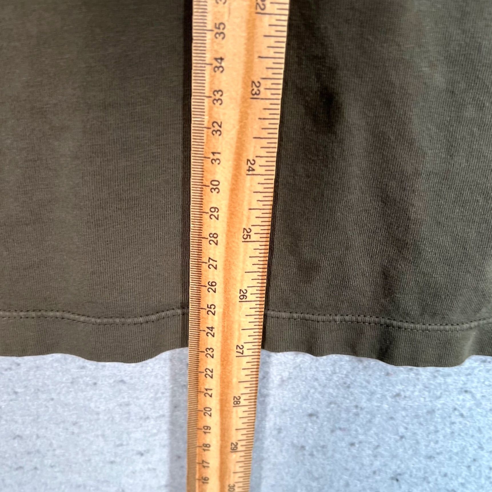 Madewell Madewell Mens Small Olive Green All Day T-Shirt 100% Cotton Size US S / EU 44-46 / 1 - 6 Thumbnail