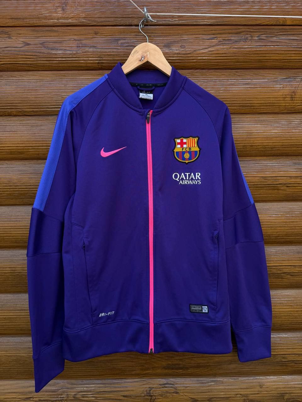 BARCELONA FOOTBALL JACKET NIKE TRACK TOP JERSEY SIZE M