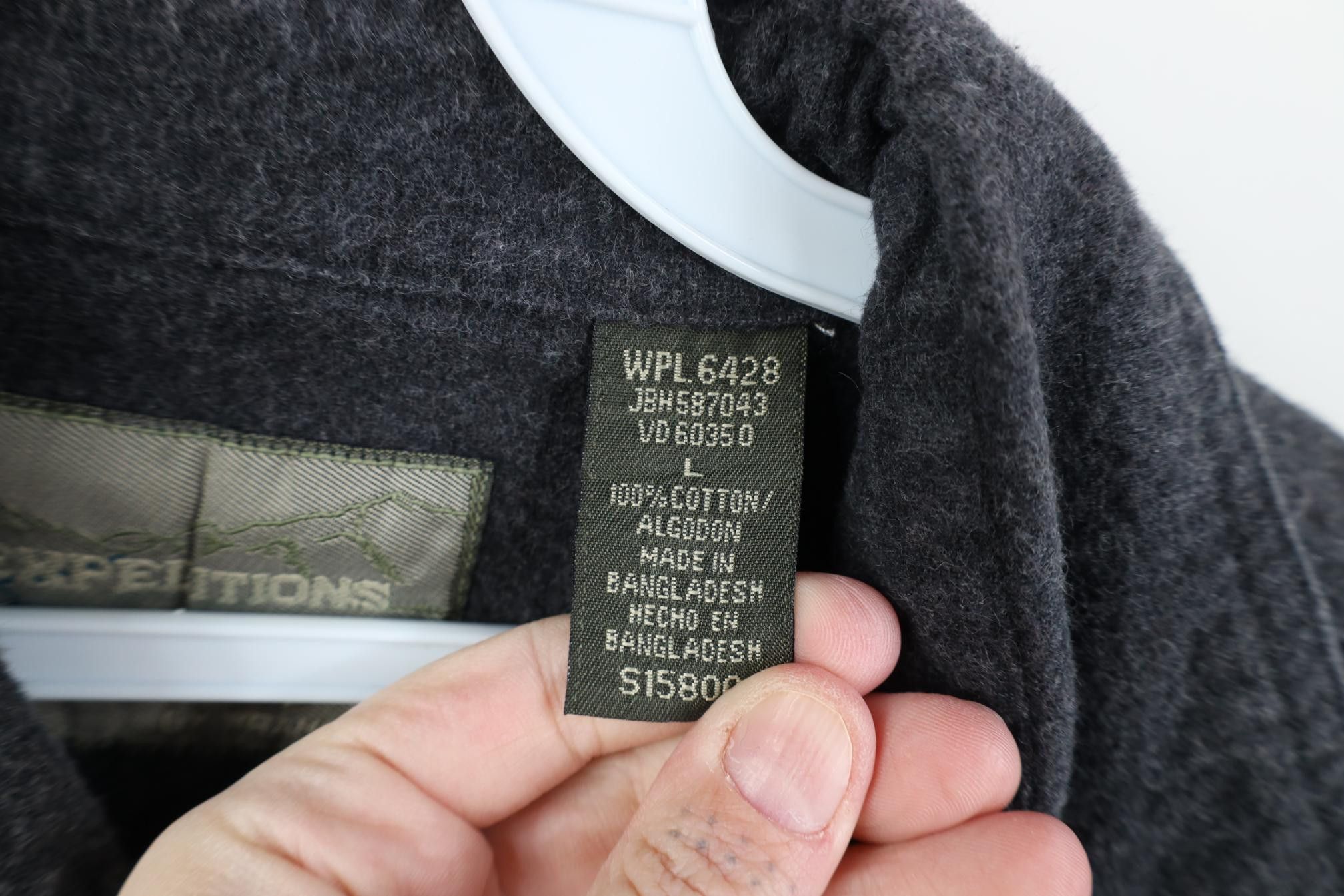 Wrangler Vintage 90s Wrangler Heavyweight Chamois Cloth Button Shirt Size US L / EU 52-54 / 3 - 7 Thumbnail