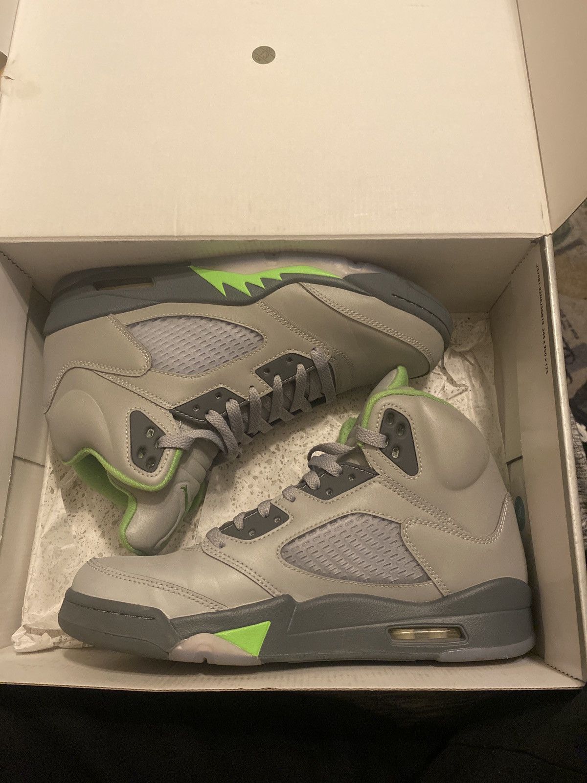 Jordan Brand × Nike AIR JORDAN 5 RETRO “GREEN BEAN” Size US 9 / EU 42 - 3 Thumbnail