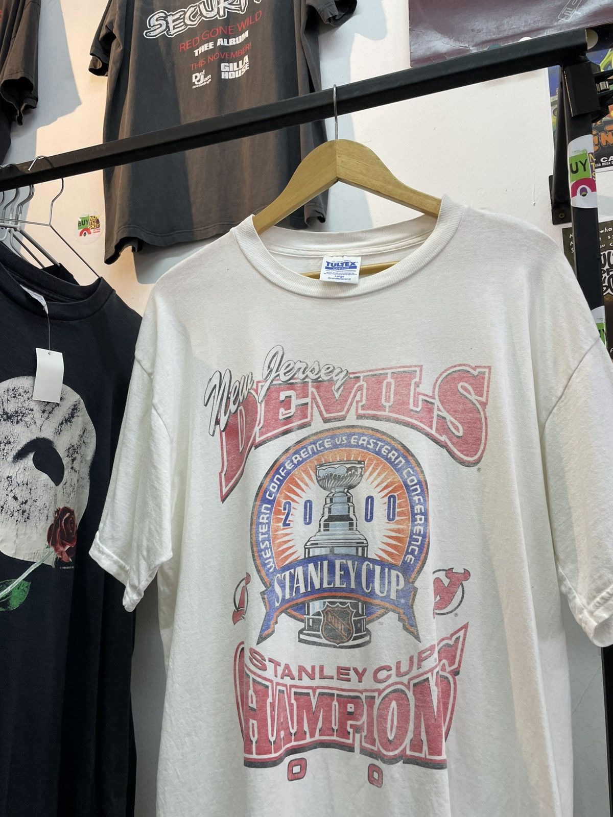 NBA 🏆🏆2000 New Jersey Devils Stanley Cup Size US L / EU 52-54 / 3 - 1 Thumbnail