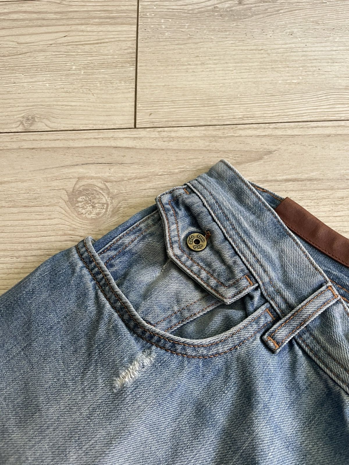 Dolce & Gabbana Dolce & Gabbana Distressed Jeans Size US 33 - 10 Thumbnail