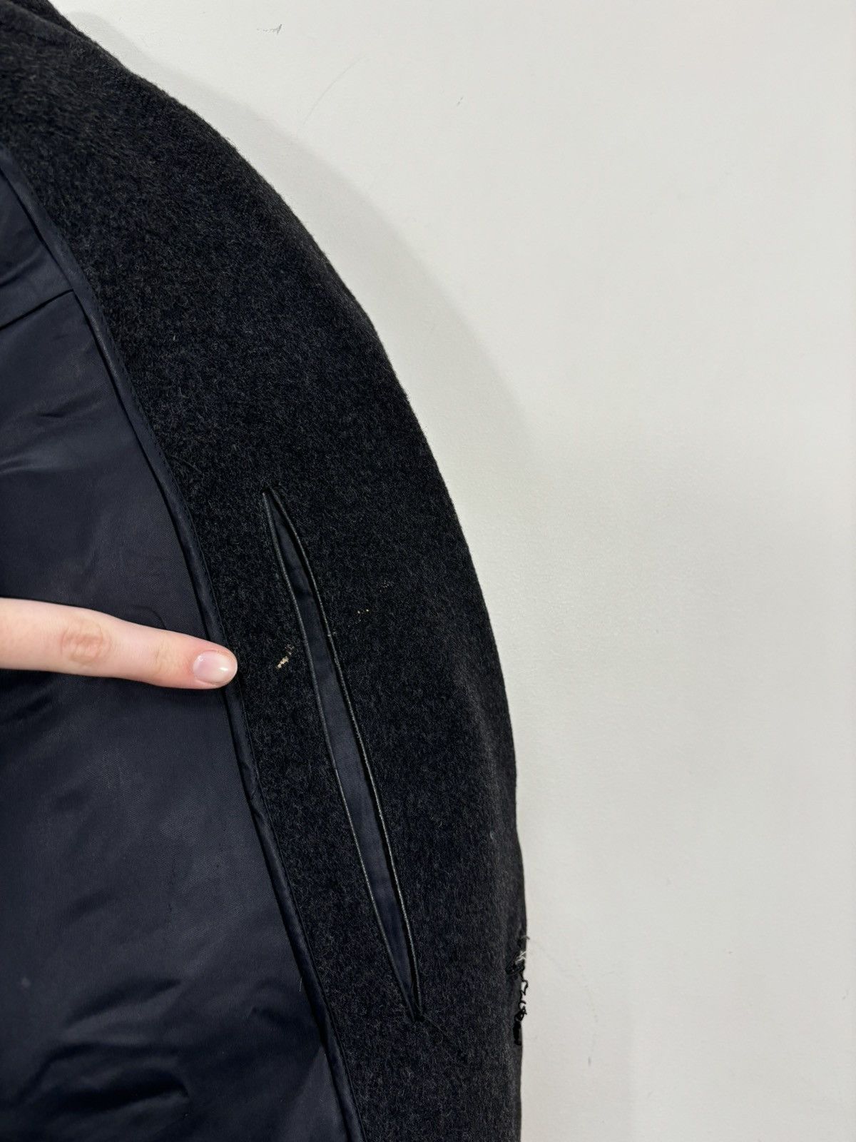 Vintage Vintage 1964 Italian “Wall Street” Tailored Wool Overcoat Size US L / EU 52-54 / 3 - 11 Thumbnail