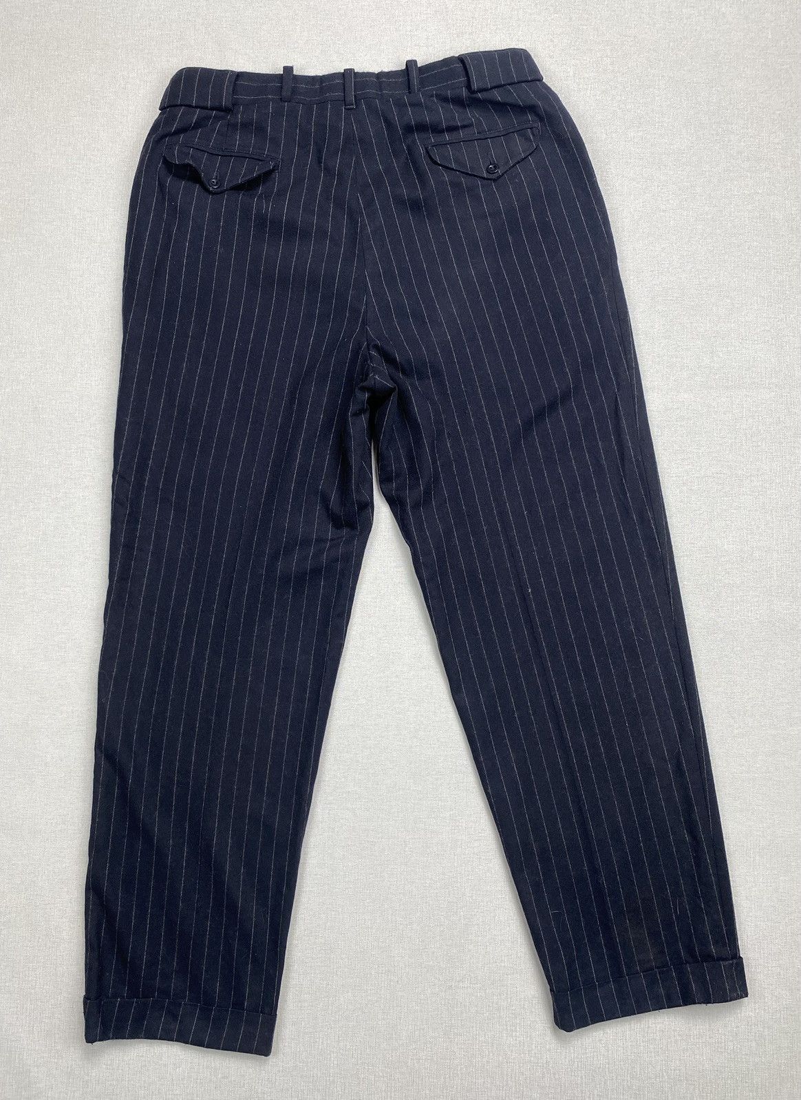 Polo Ralph Lauren × Vintage Vintage Polo Ralph Lauren Wool Trousers Pants size W33L34 Size US 33 - 2 Thumbnail