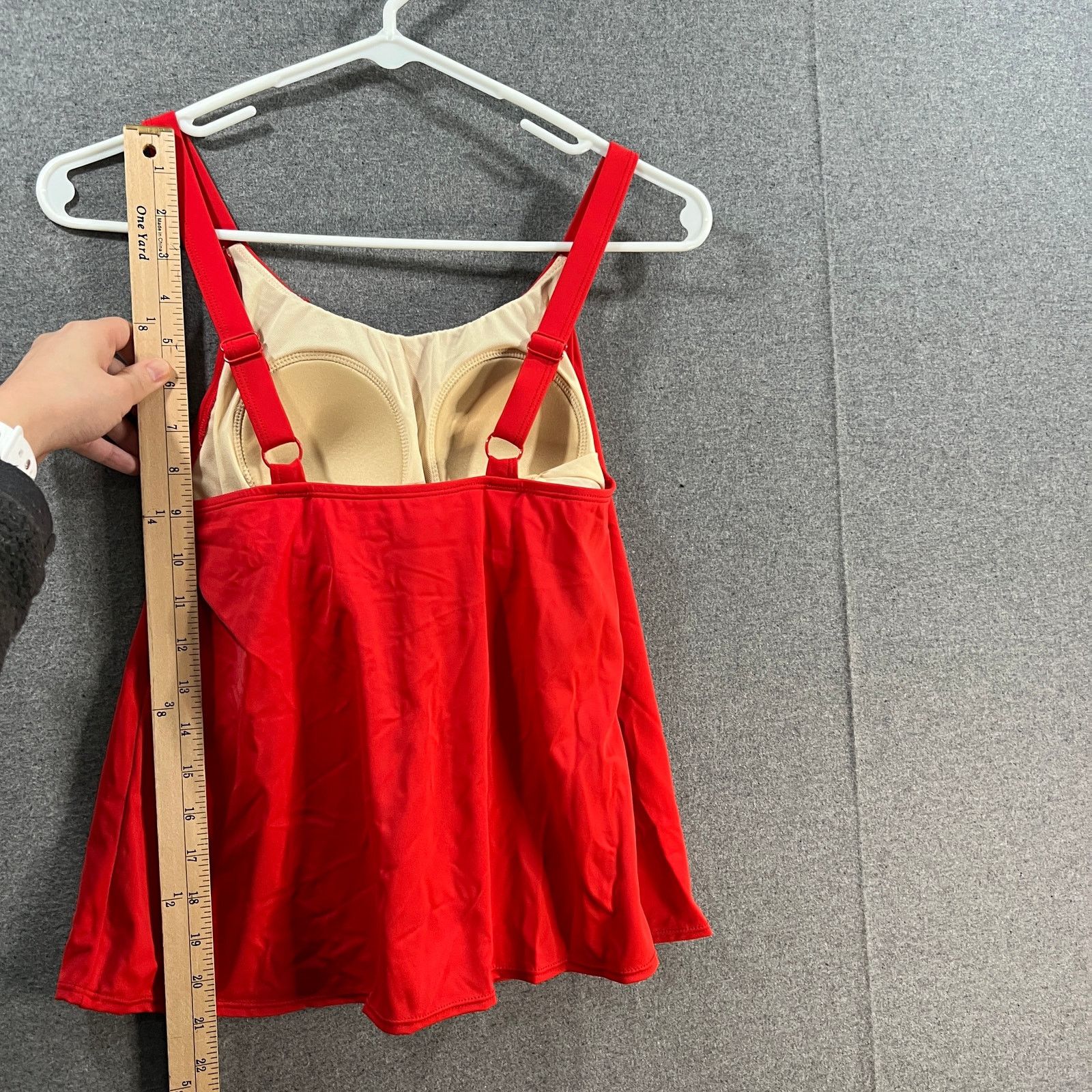 Other zuda Tankini Top True Red Size Res 2 Size XS / US 0-2 / IT 36-38 - 7 Thumbnail