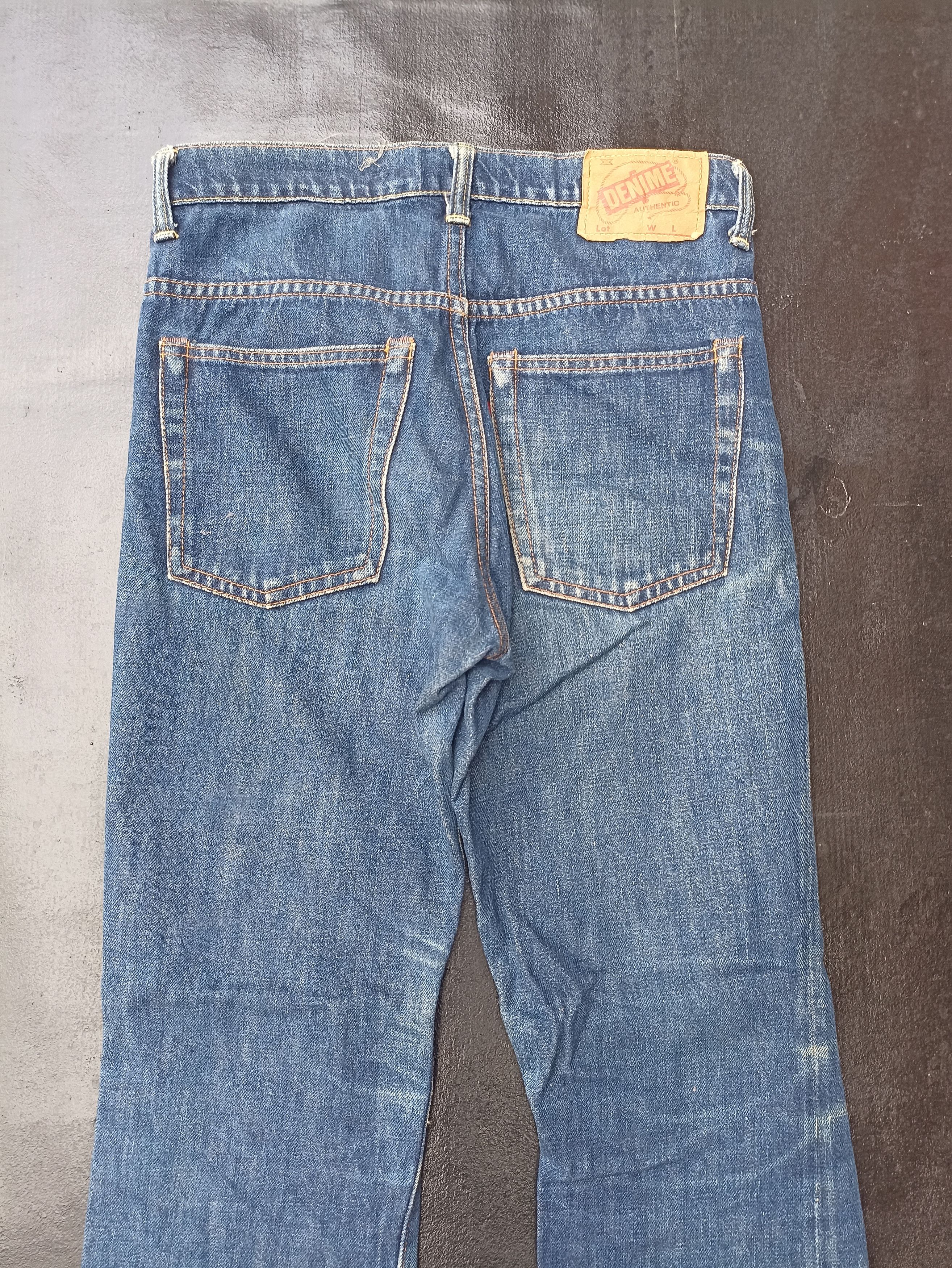 Denime Vintage Denime jeans boot cut flared Japanese designer Size US 29 - 5 Thumbnail