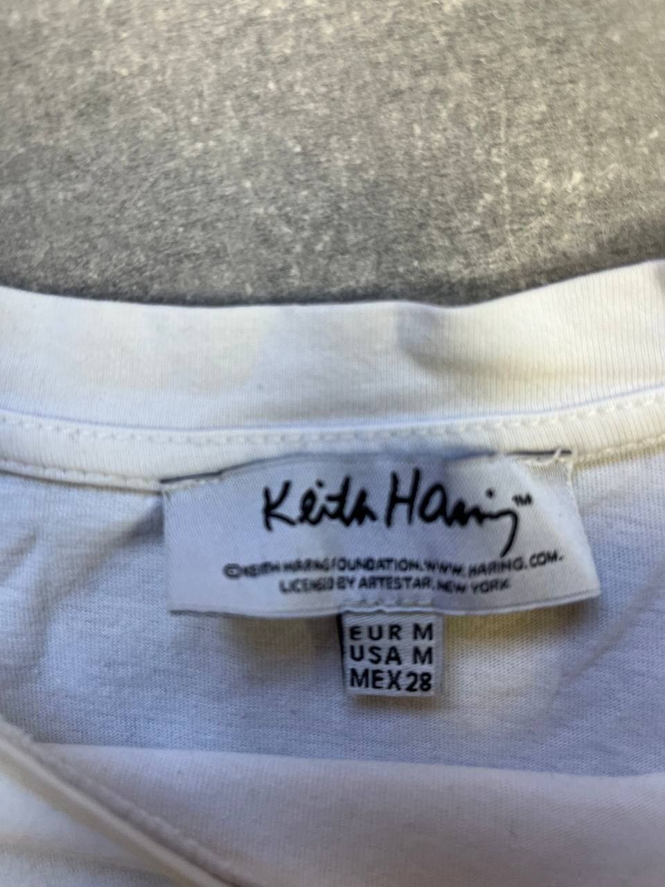 Keith Haring × Vintage Keith Haring white Heart tee Size US M / EU 48-50 / 2 - 6 Thumbnail