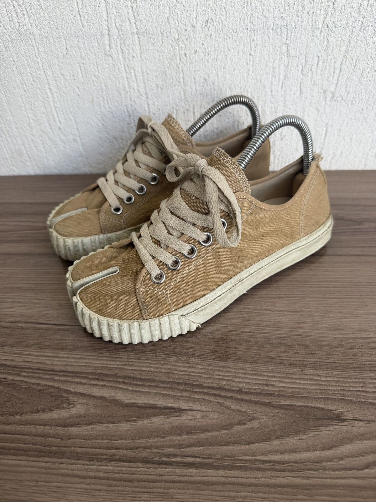 Maison Margiela Tabi canvas sneakers Size US 5.5 / IT 35.5 - 1 Thumbnail