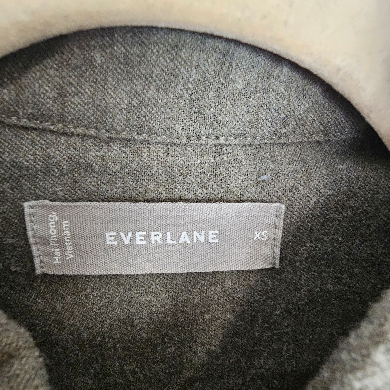 Everlane Everlane Flannel Shirt Green Button Down Long Sleeve Shirt Size US XS / EU 42 / 0 - 6 Thumbnail