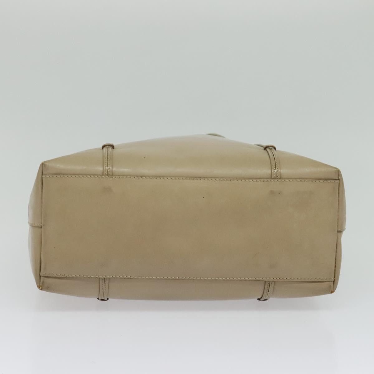 Prada PRADA Hand Bag Patent Leather Beige Size ONE SIZE - 9 Thumbnail