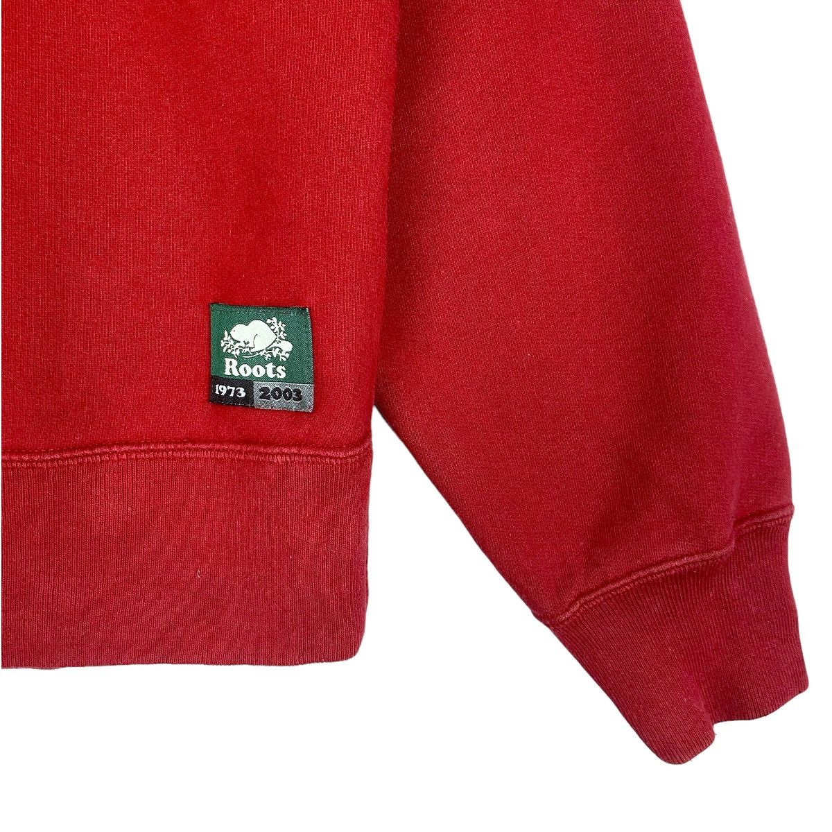 Roots Roots Canada Half Zip Collar Sweatshirt Pullover Jumper Size US L / EU 52-54 / 3 - 5 Thumbnail