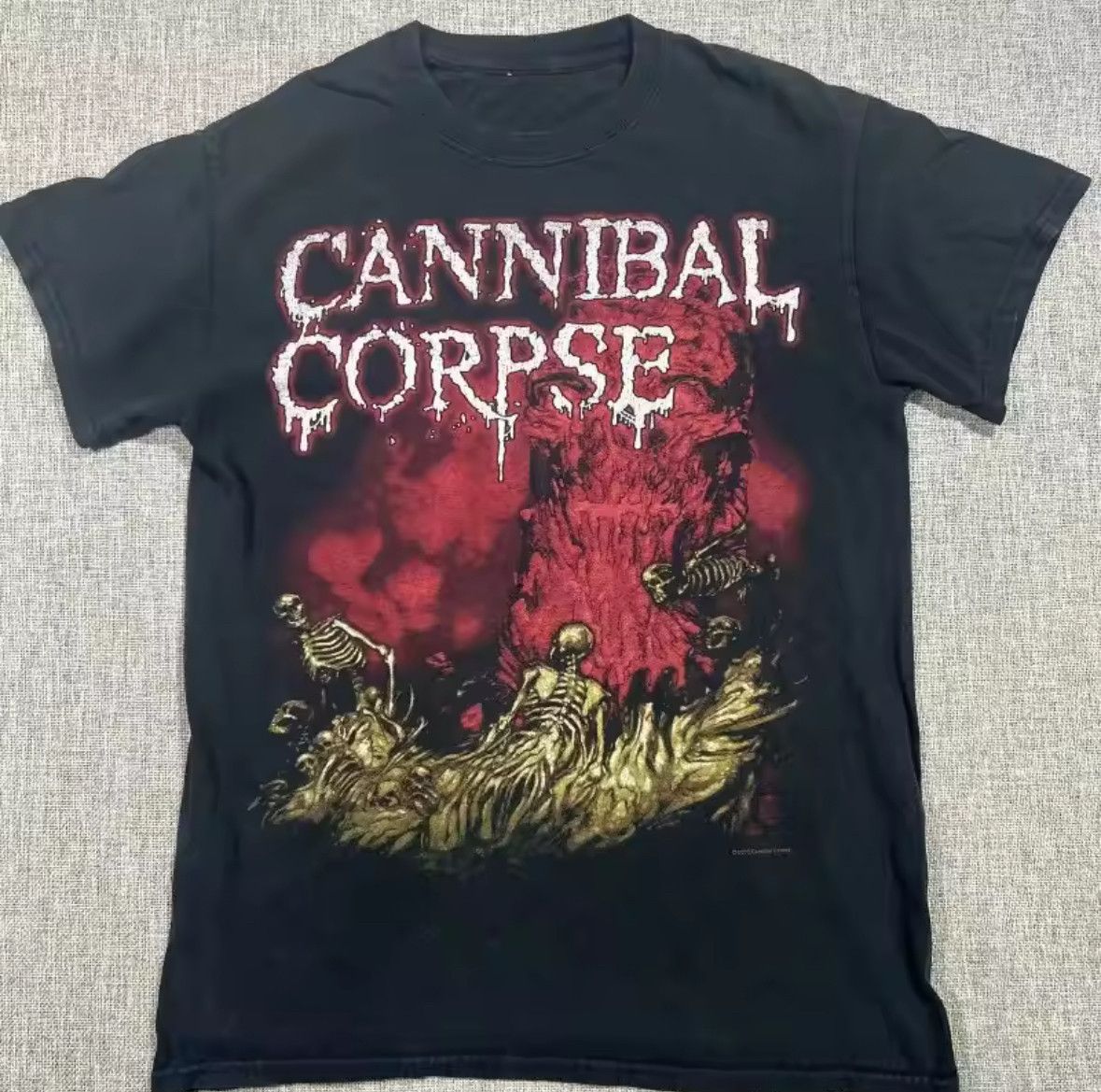 Other Y2K Streetwear Retro Anime Cannibal Corpse Black T-Shirt Size US XL / EU 56 / 4 - 1 Thumbnail