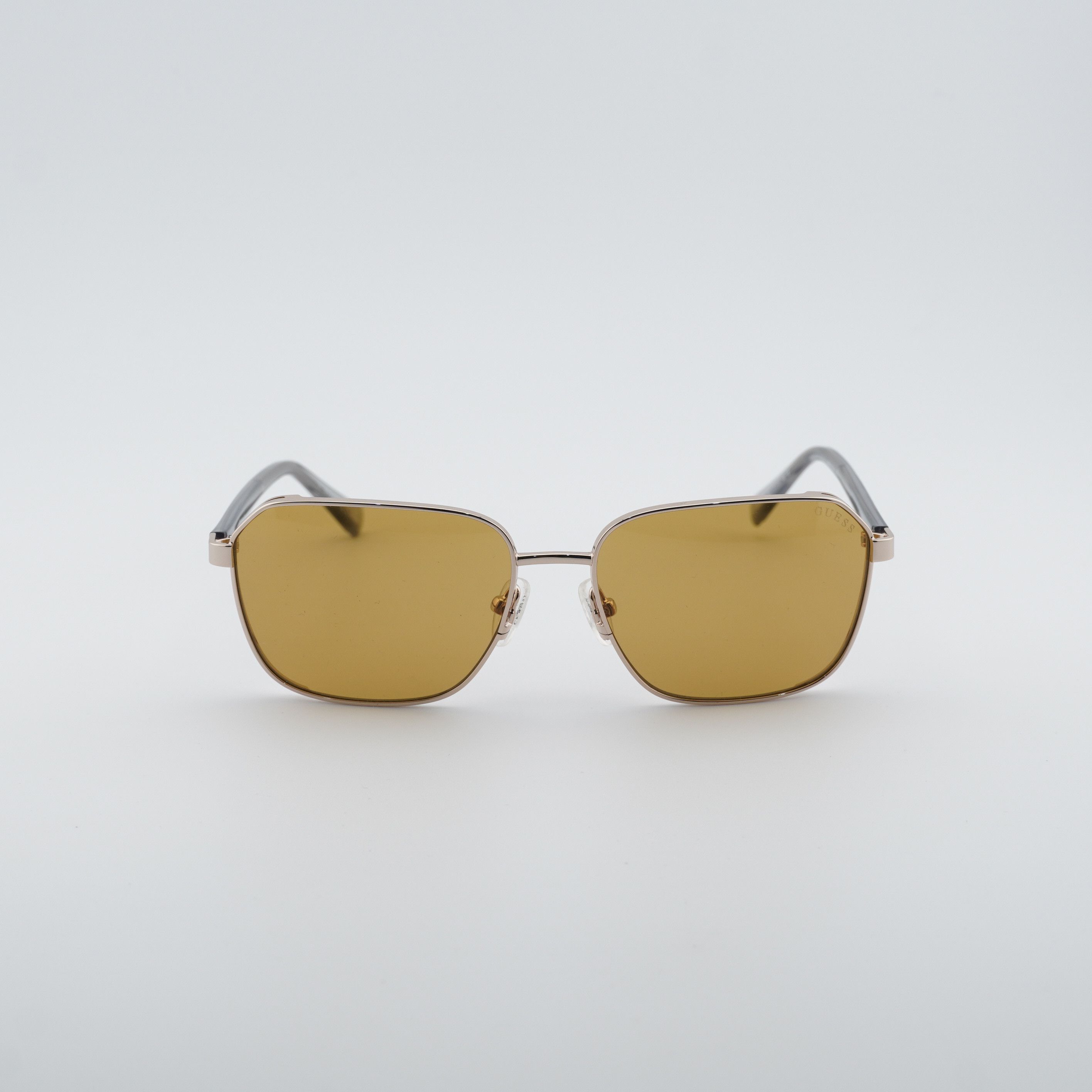Guess Guess GU00117 32E Sunglasses 57mm Gold Square Frame Size ONE SIZE - 5 Thumbnail