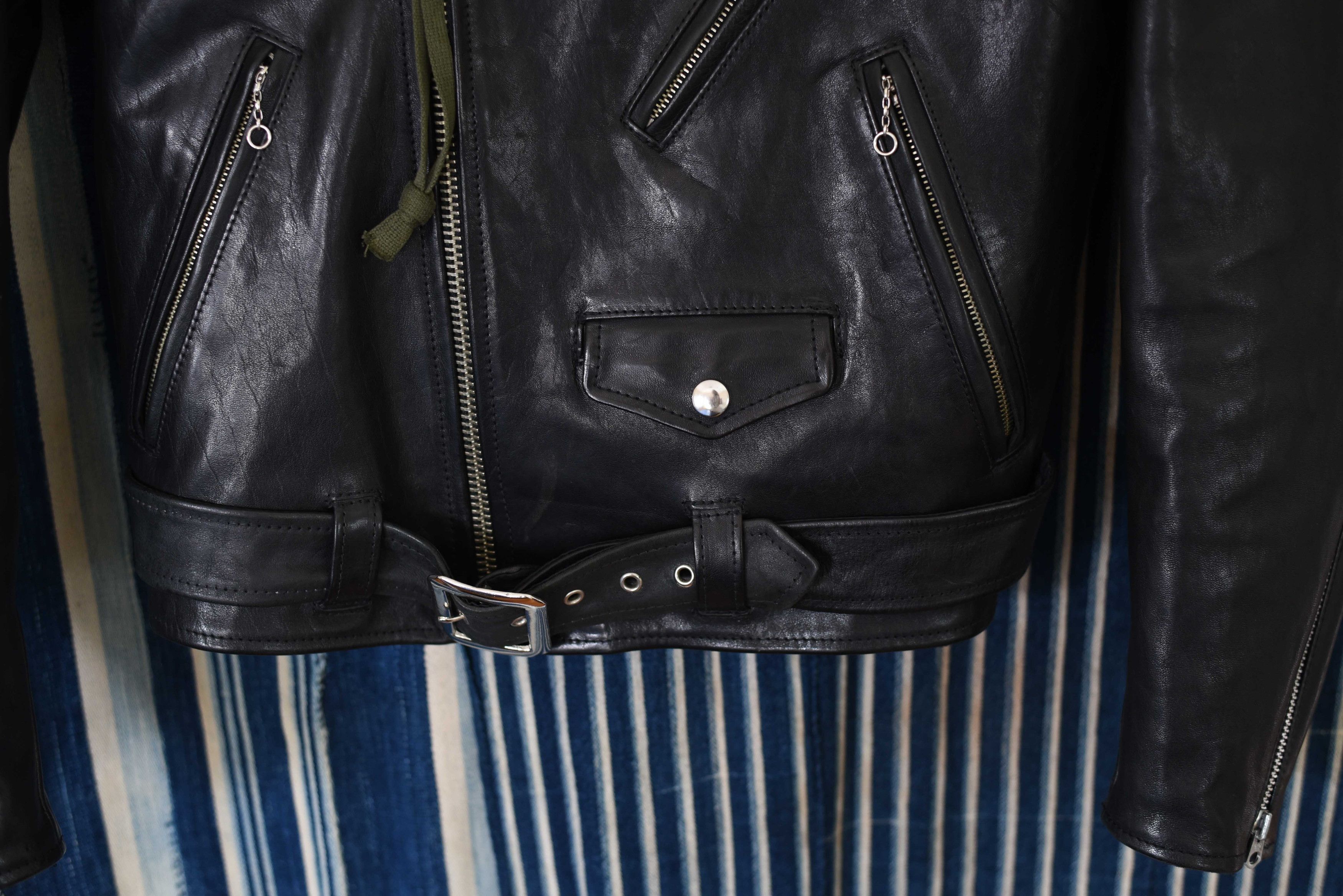 Other Bill Kelso Durable Code 33 Black Horsehide Leather Jacket 40 Size US M / EU 48-50 / 2 - 4 Thumbnail