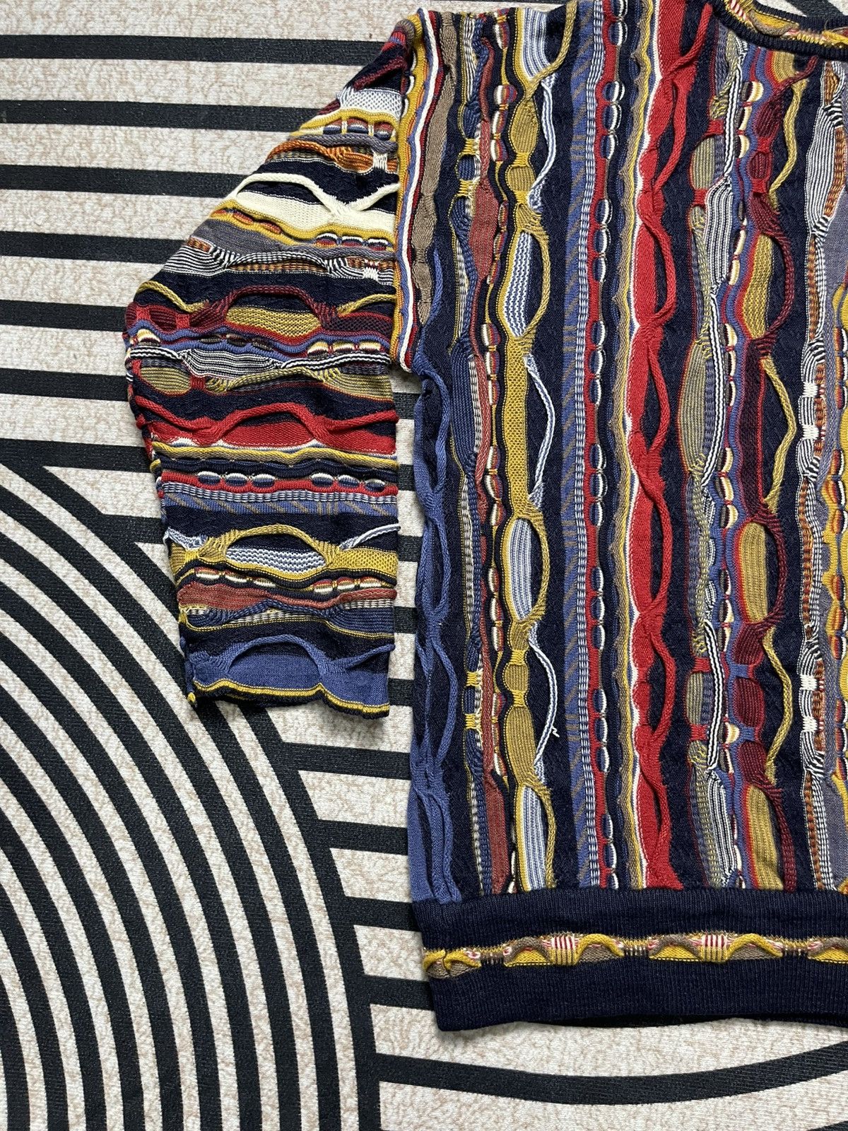 Missoni 80s BLACK MISSONI SPORT COOGI STYLE 3 D KNITWEAR RARE Size US M / EU 48-50 / 2 - 15 Thumbnail