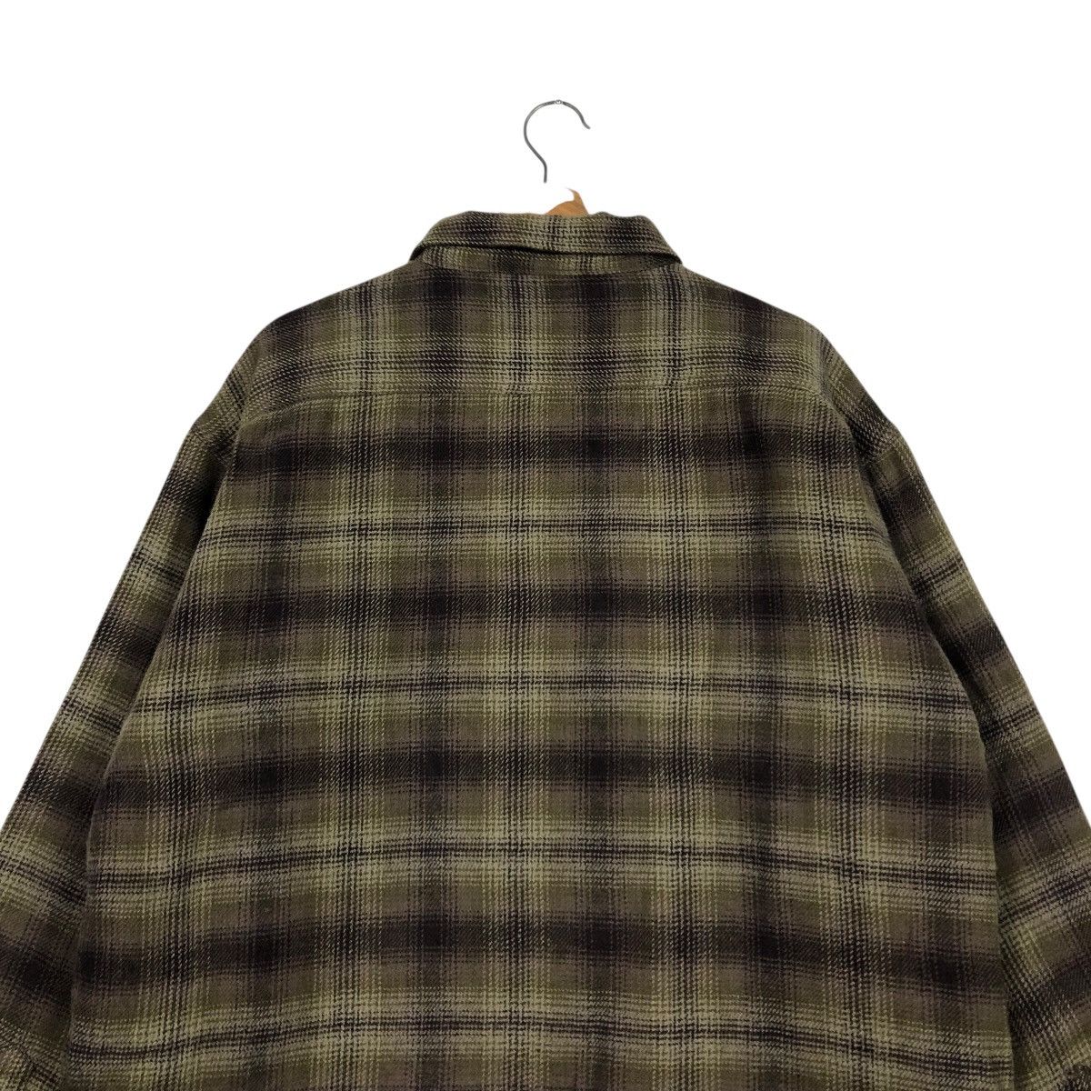 Japanese Brand 🔥VINTAGE WORK SHIRT CHORE JACKET KANSAI JEANS TARTAN DESIGN Size US XL / EU 56 / 4 - 11 Thumbnail
