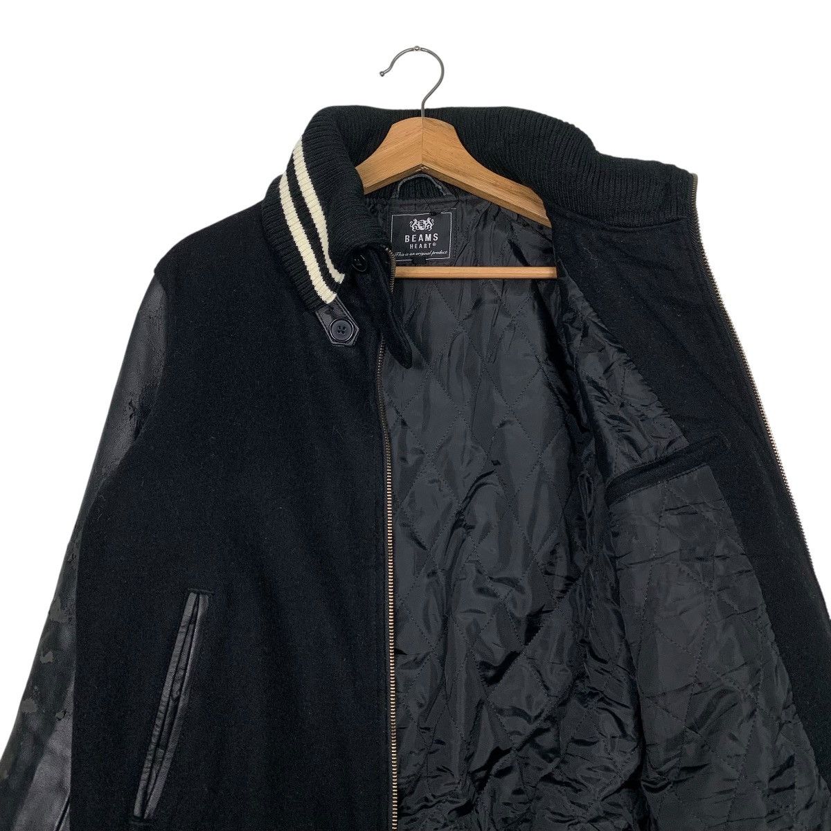 Beams Japan Beams Heart Varsity Jacket Size US S / EU 44-46 / 1 - 10 Thumbnail