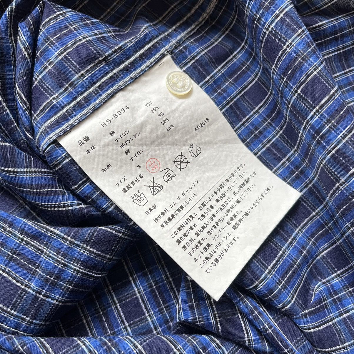 Comme des Garcons × Comme des Garcons Homme × Junya Watanabe SS17 Comme des Garcons Homme Blue Plaid Shirt Size US S / EU 44-46 / 1 - 9 Thumbnail