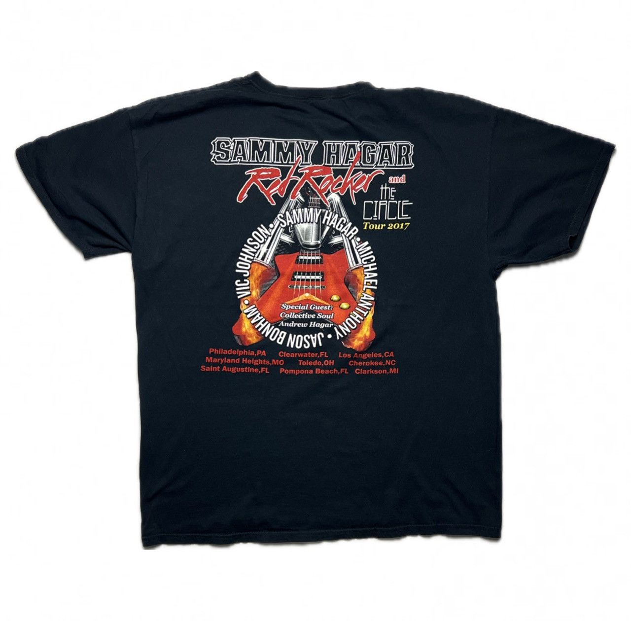 Band Tees Sammy Hangar Band Tour Tee Size US L / EU 52-54 / 3 - 2 Thumbnail