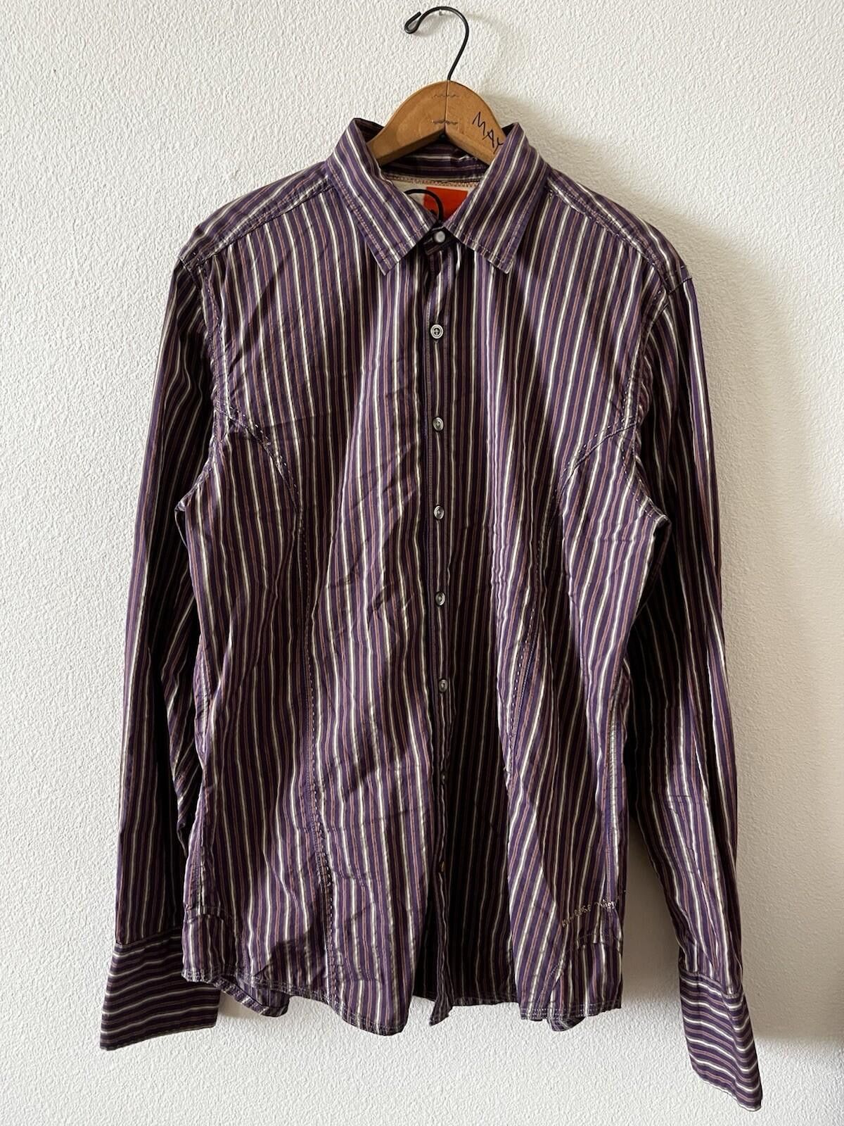 Robert Graham Robert Graham Zen Collection Striped Long Sleeve Shirt L Size US L / EU 52-54 / 3 - 1 Thumbnail