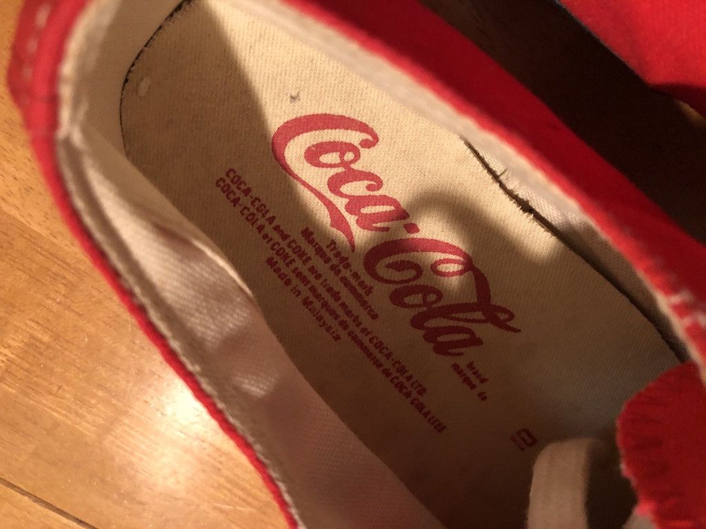 Coca Cola Vintage Coke Logo Sneakers w/ Box Size US 10 / EU 43 - 8 Thumbnail