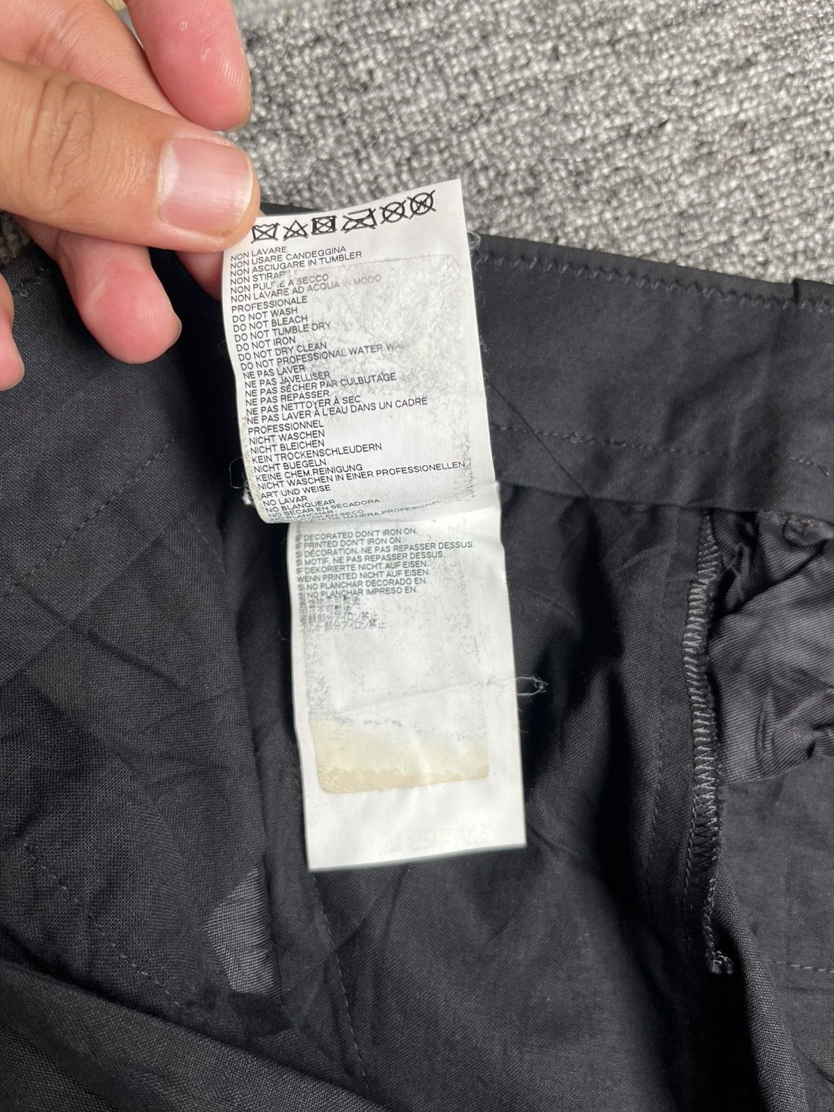 Maison Margiela maison margiela trousers pants black Size US 32 / EU 48 - 12 Thumbnail