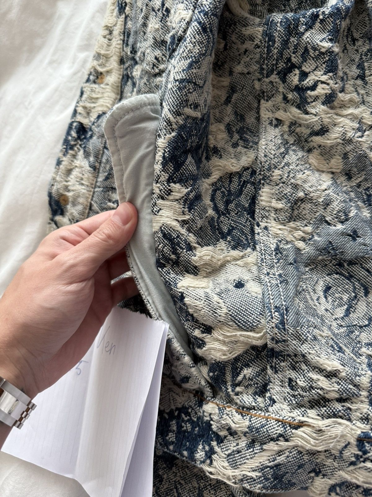 Louis Vuitton Virgil Abloh Tapestry Denim Jacket Louis Vuitton Size US S / EU 44-46 / 1 - 7 Thumbnail