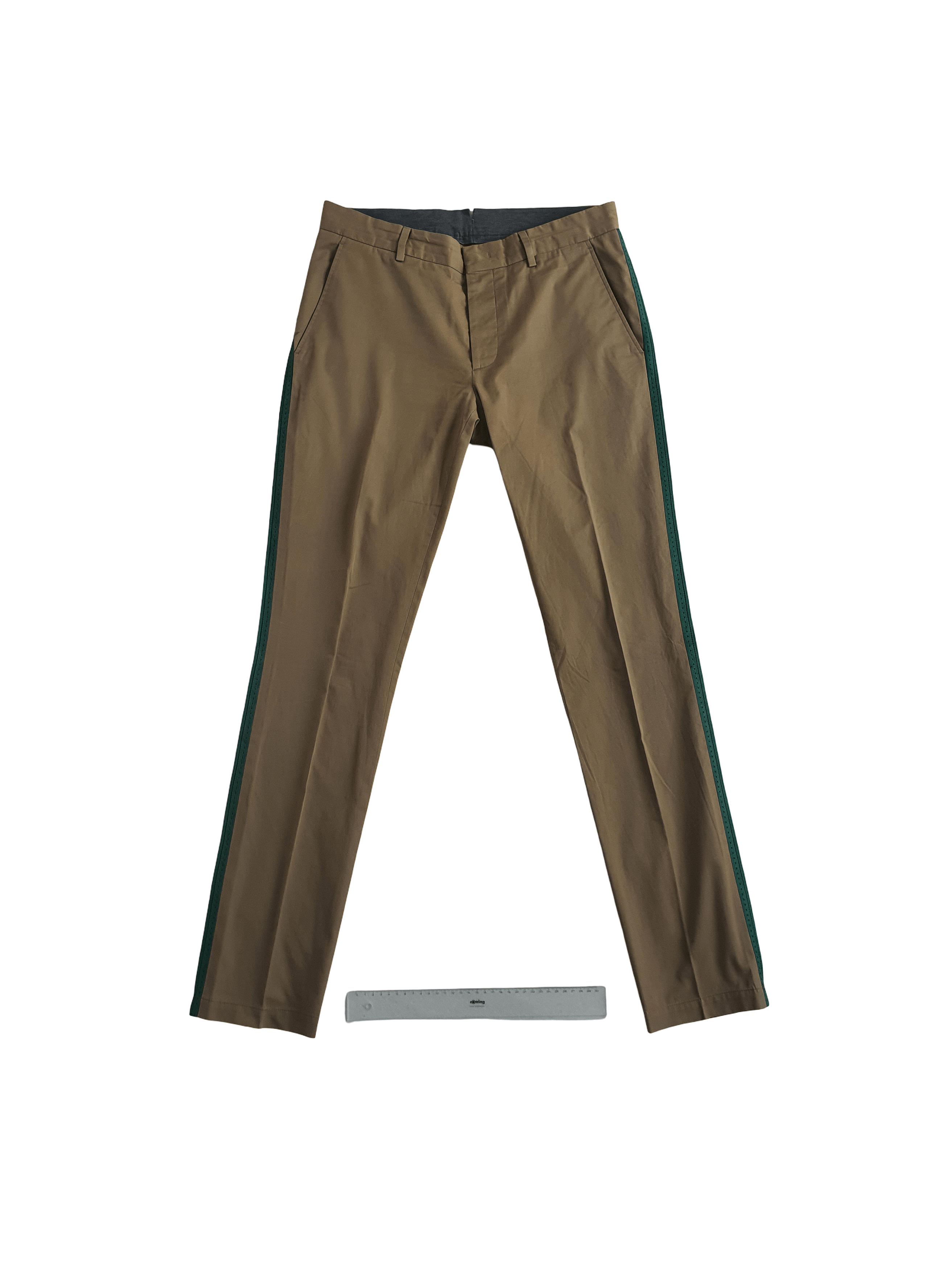 Lanvin Lightweight Tailored Trousers w Side Braid (SS 2017) Size US 30 / EU 46 - 1 Thumbnail
