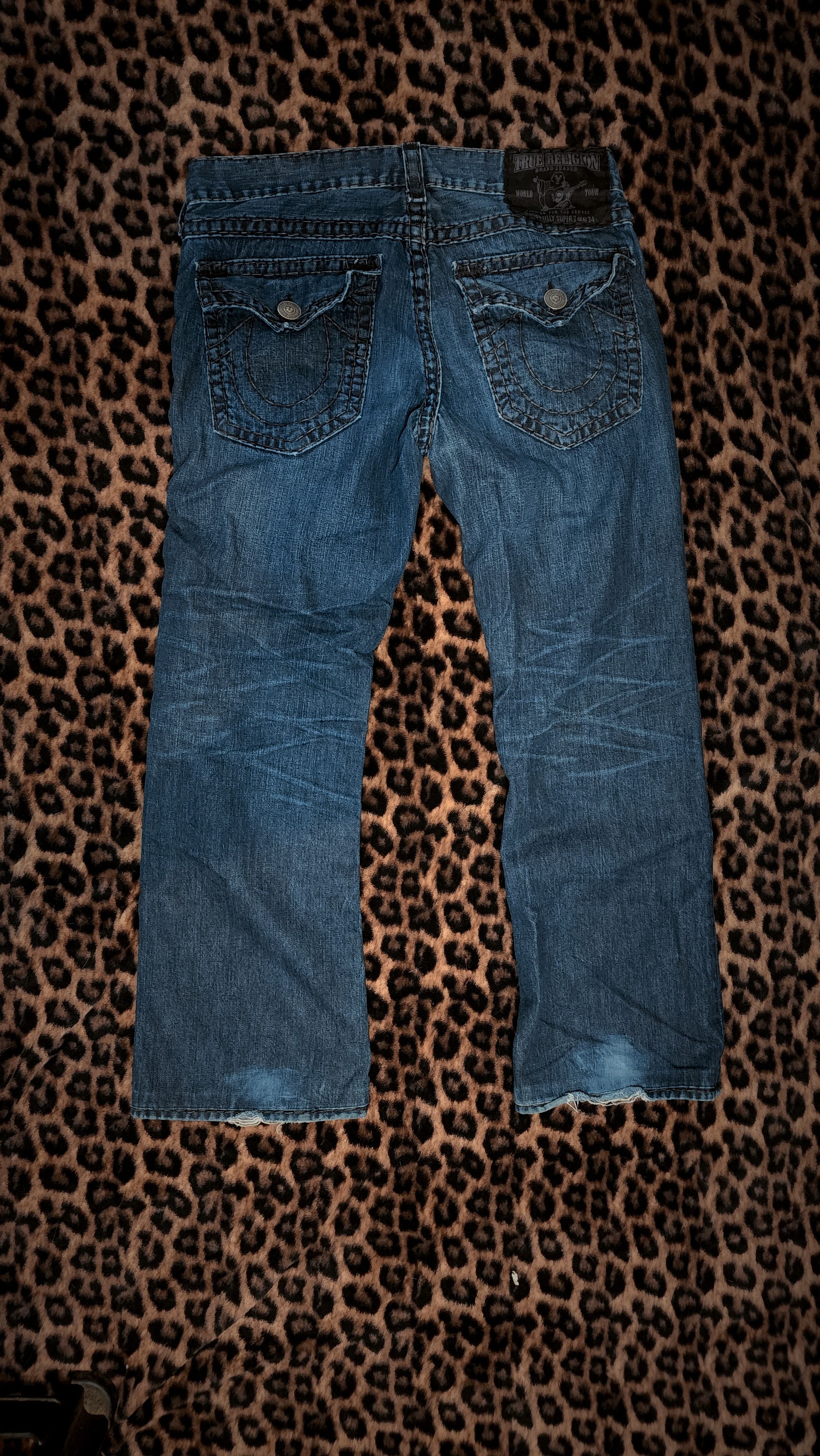 True Religion True Religion Super T Vintage Jeans Size US 36 / EU 52 - 2 Thumbnail
