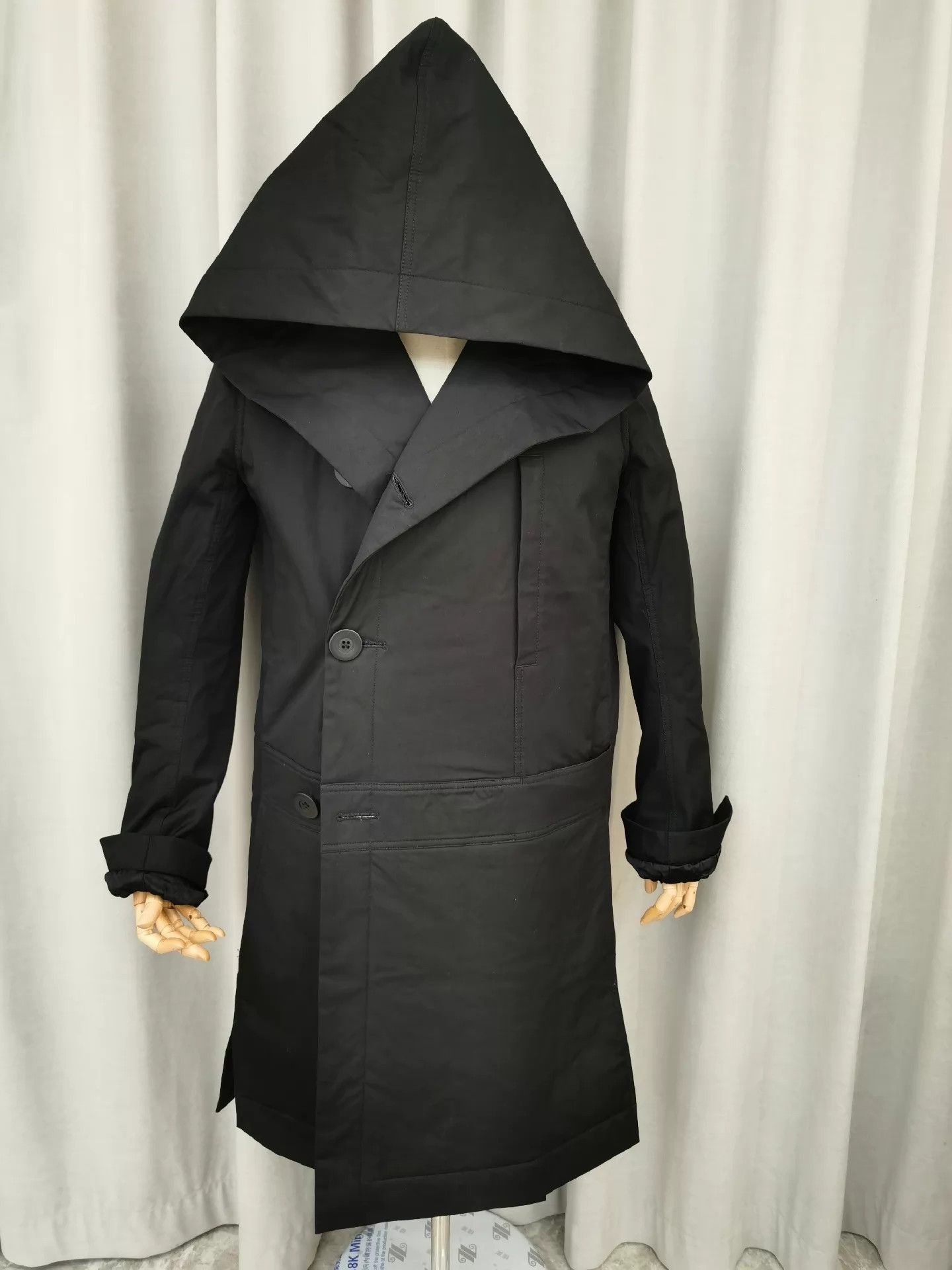 Rick Owens Rick Owens RO Runway Hooded Long Padded Coat 50 Worn Once Size US M / EU 48-50 / 2 - 1 Thumbnail