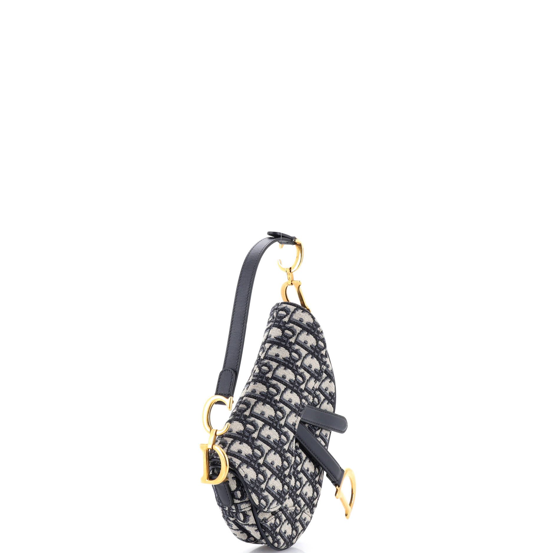 Dior Saddle Handbag Oblique Canvas Mini Size ONE SIZE - 1 Thumbnail