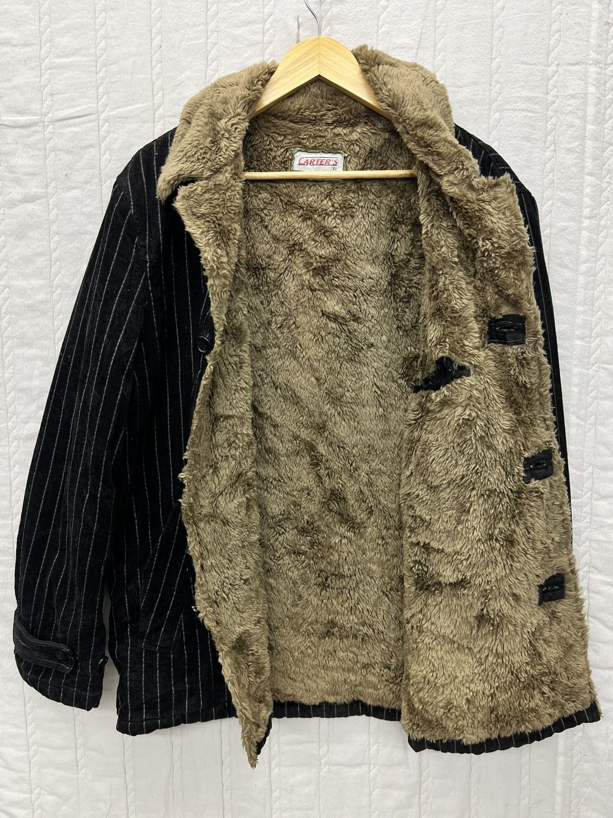 Vintage STEALS💥CARTER'S SHEARLING JACKET Size US XL / EU 56 / 4 - 2 Thumbnail
