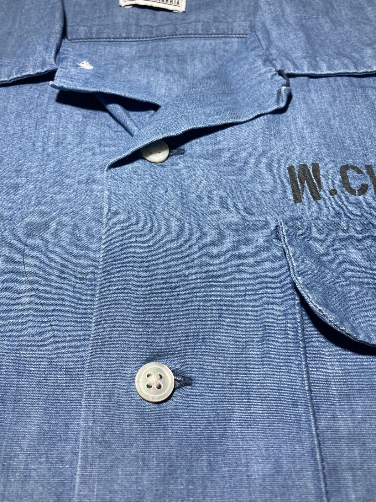 Willy Chavarria SS19 Willy Chavarria Falling America Jail Shirt Prison Stars Size US S / EU 44-46 / 1 - 5 Thumbnail