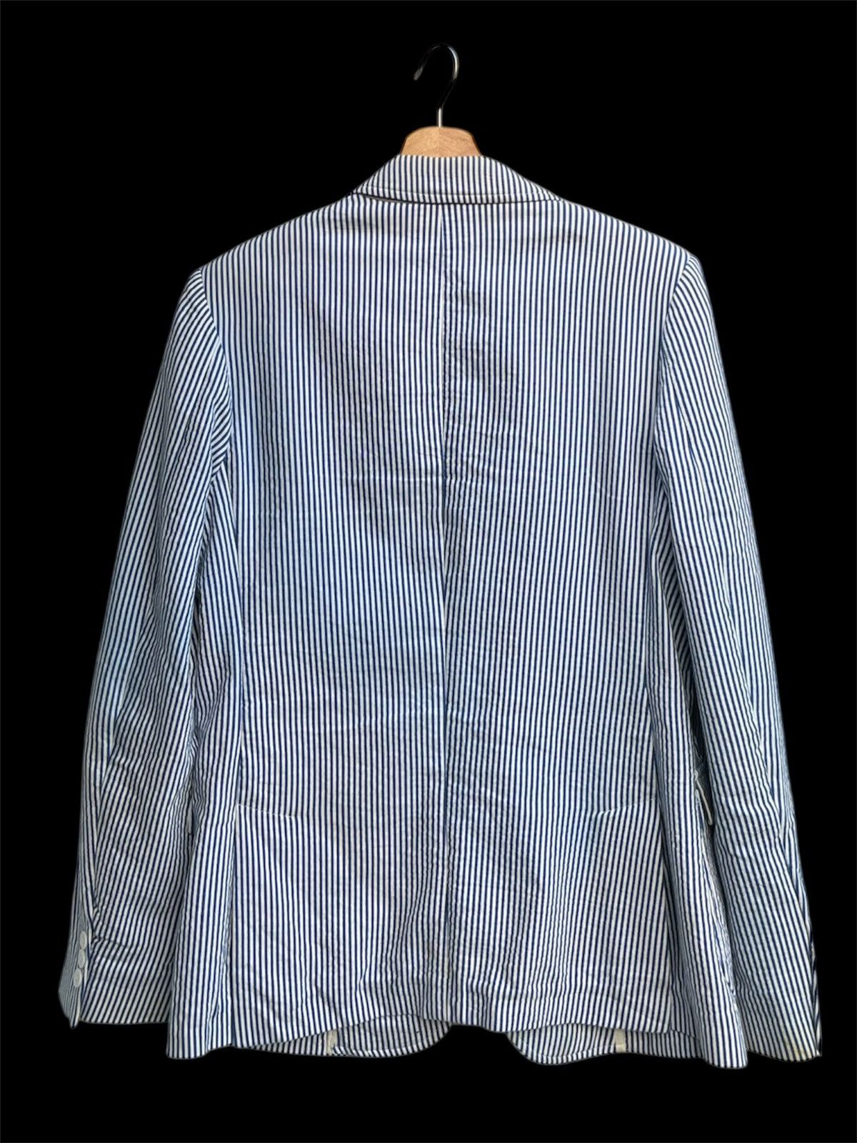 Band Of Outsiders Band of Outsiders Stripes Blazer Jacket Made in Italy Size US M / EU 48-50 / 2 - 4 Thumbnail