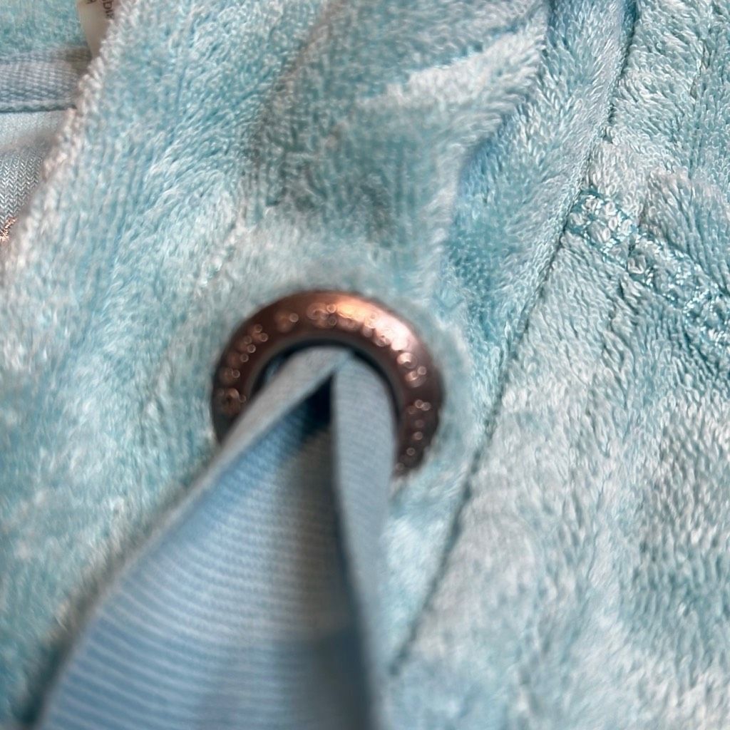 Other Twisted Heart Terry Cloth Blue Fitted Hoodie Size S / US 4 / IT 40 - 5 Thumbnail