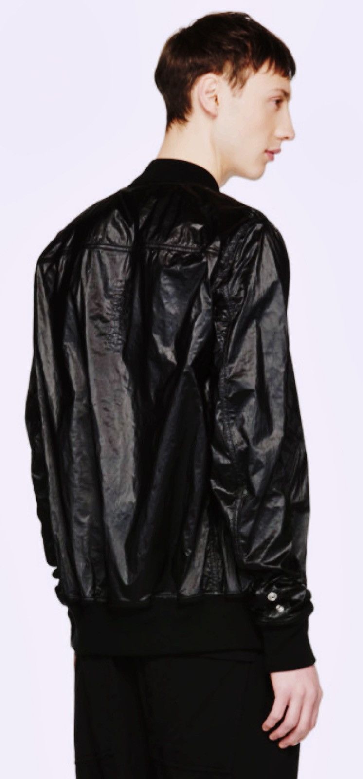 Rick Owens Drkshdw Rick Owens Drkshdw Black Flight Jacket, XL Size US XL / EU 56 / 4 - 12 Thumbnail