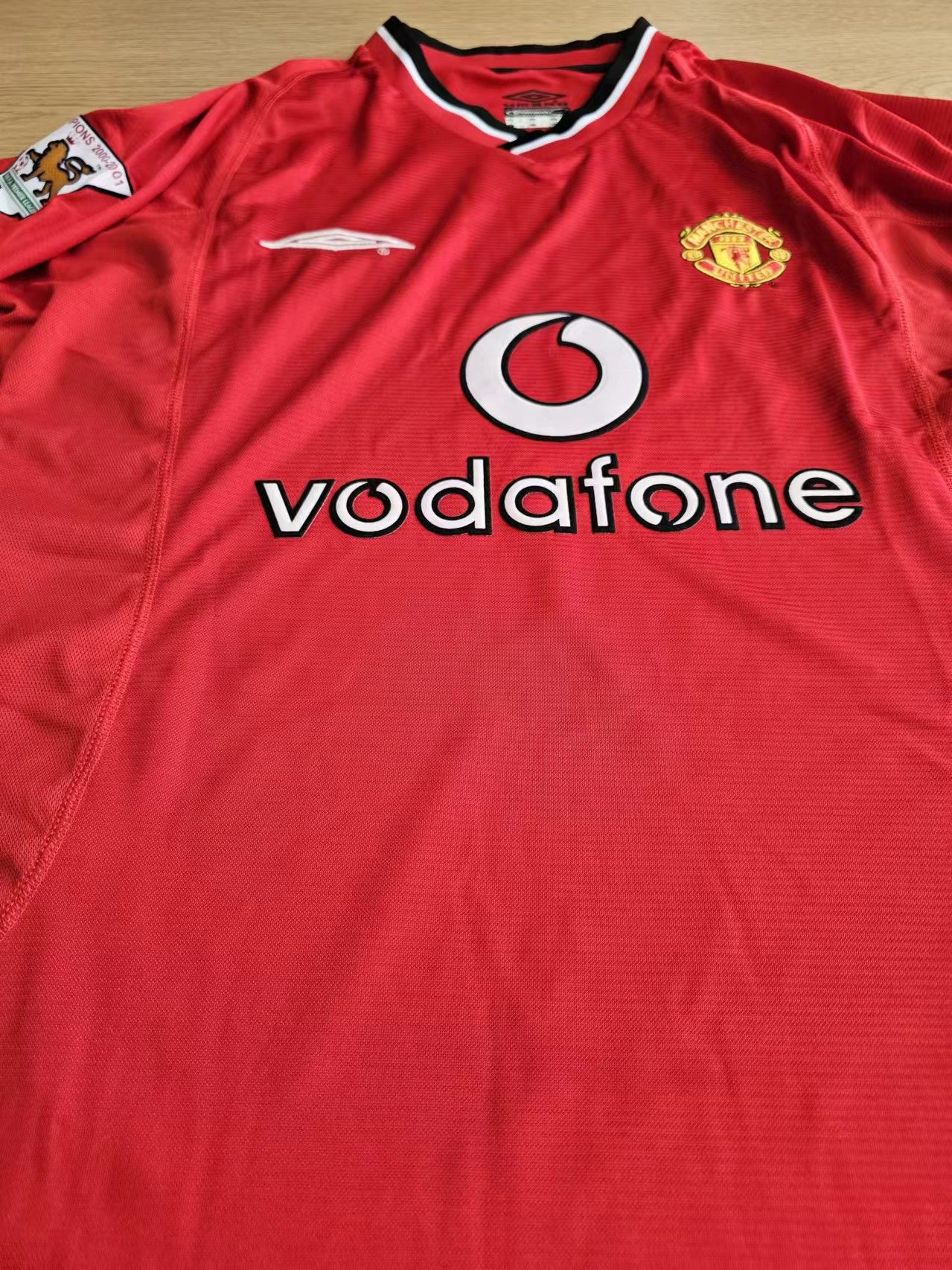 Other 2000 02 Manchester United #7 David Beckham Jersey Size US L / EU 52-54 / 3 - 3 Thumbnail