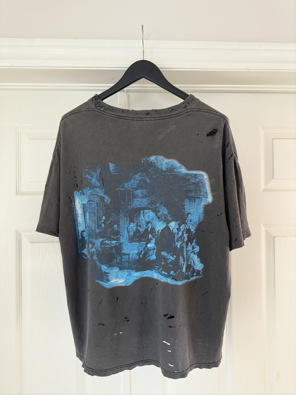 Vintage Vintage sun faded thrashed shirt Size US XL / EU 56 / 4 - 2 Thumbnail