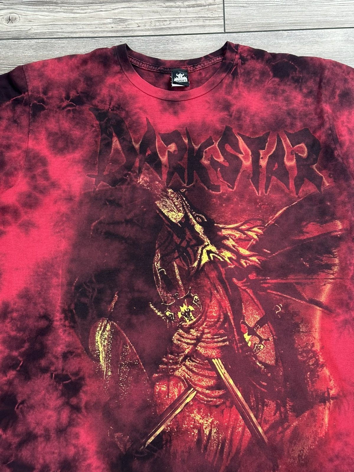 Affliction × Vintage Crazy Y2K Darkstar Skateboards Dragon T Shirt Size US M / EU 48-50 / 2 - 3 Thumbnail