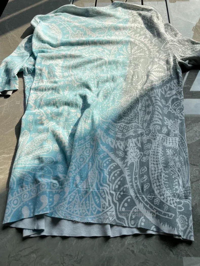 Hermes Hermes Color-Blocked Short Sleeve Size US M / EU 48-50 / 2 - 2 Thumbnail