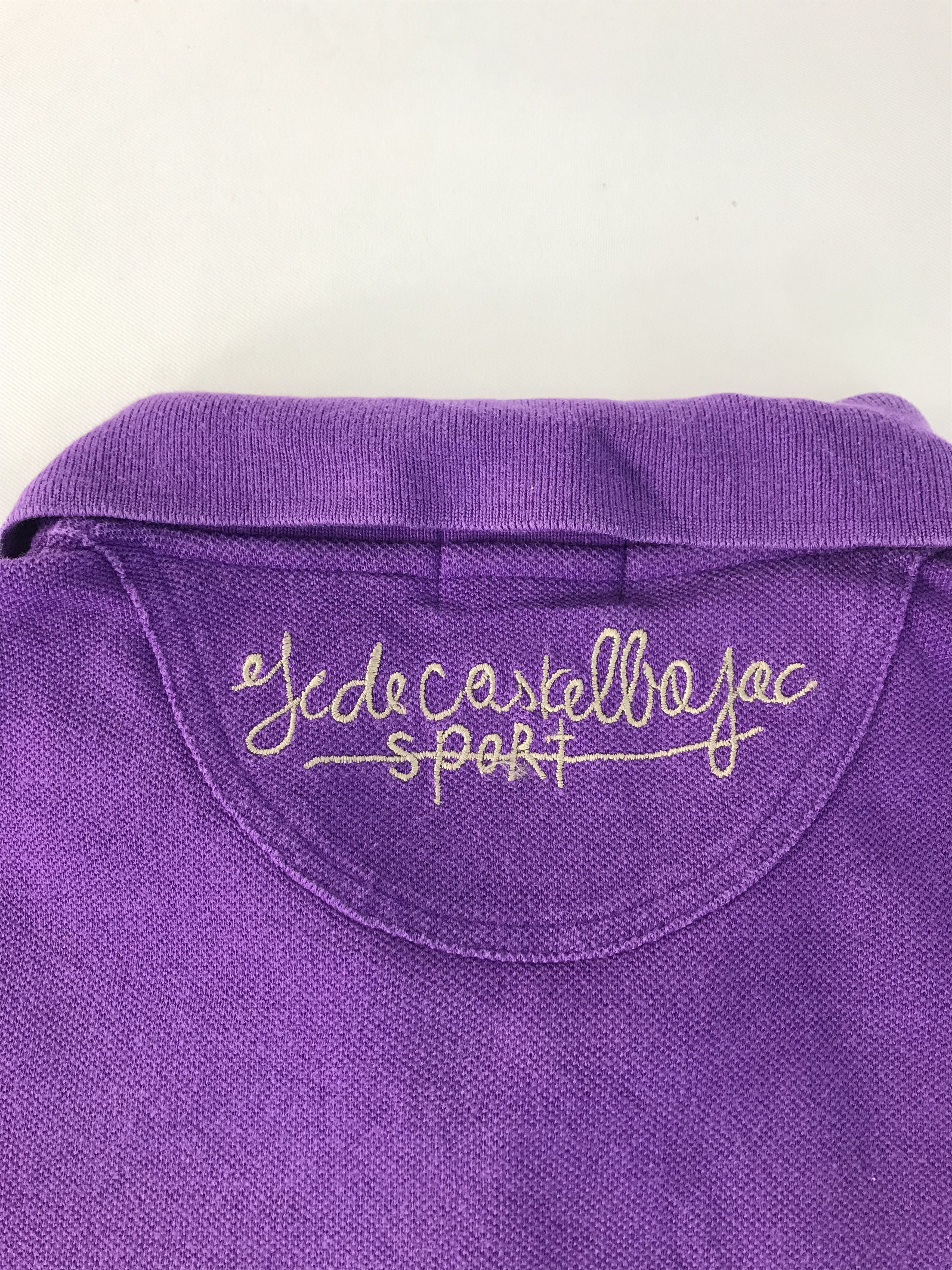 Jean Charles De Castelbajac 90s Jean Charles De Castelbajac Sport Bear Club Polo Tee Size US M / EU 48-50 / 2 - 8 Thumbnail