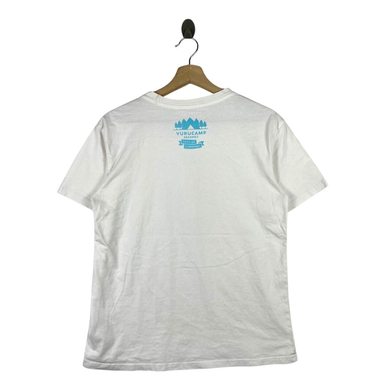 Anime YURU CAMP LAID BACK Manga Afro Yurukyan Tee Shirt Top Anime Size US S / EU 44-46 / 1 - 4 Thumbnail