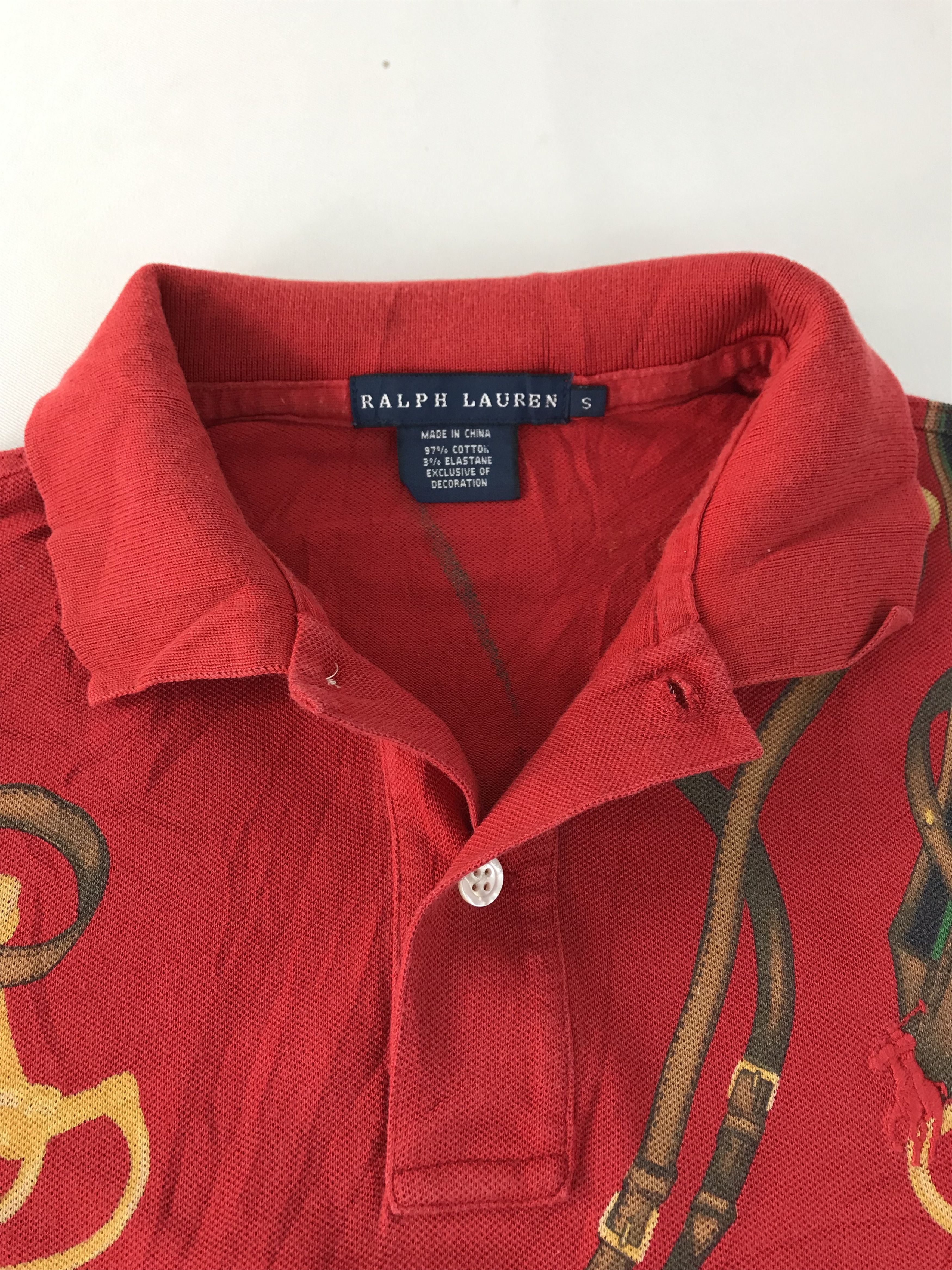 Other Polo By Ralph Lauren Baroque Rope Design Pony Polo Tee Size S / US 4 / IT 40 - 4 Thumbnail