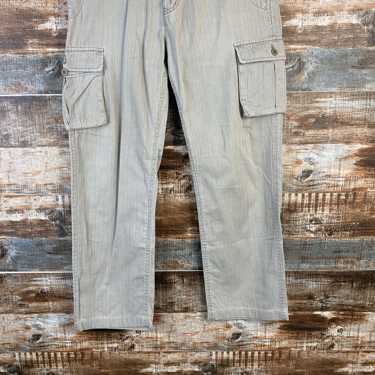 Comme Ca Ism DL Comme Ca Ism Gray Cargo Multipocket Pants #C983 Size US 30 / EU 46 - 3 Thumbnail